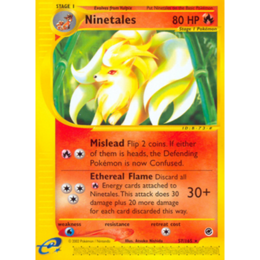 Ninetales (57) 057  Expedition - Rare