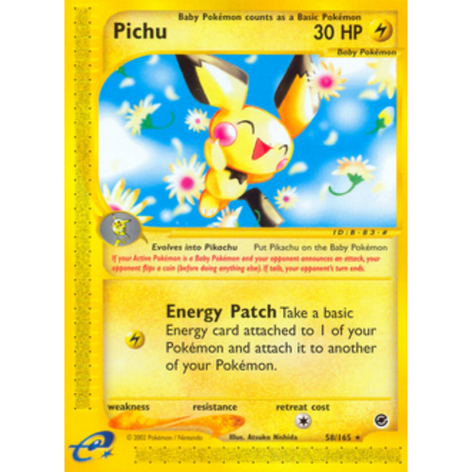 Pichu (58) 058  Expedition - Rare