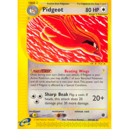 Pidgeot (59) 059  Expedition - Rare