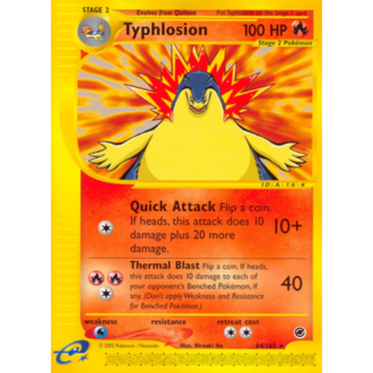 Typhlosion (64) 064  Expedition - Rare