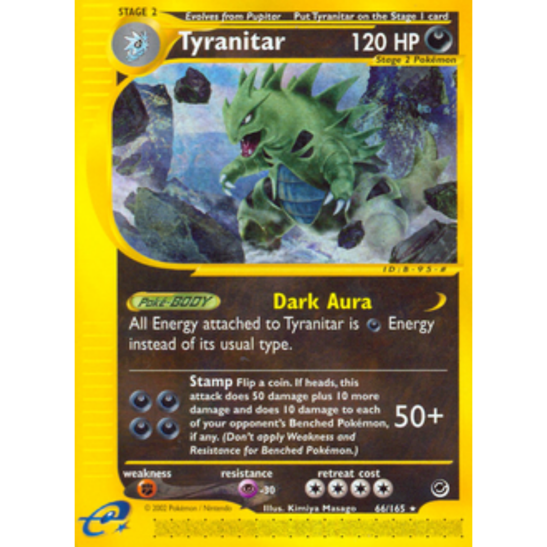 Tyranitar (66) 066  Expedition - Rare