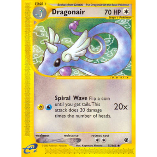 Dragonair 075  Expedition - Uncommon