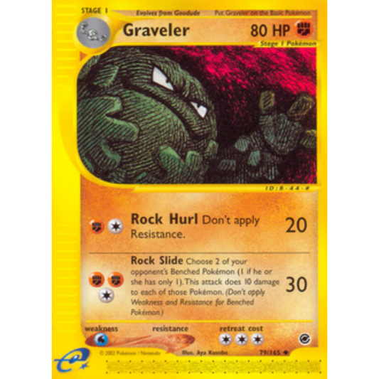 Graveler 079  Expedition - Uncommon
