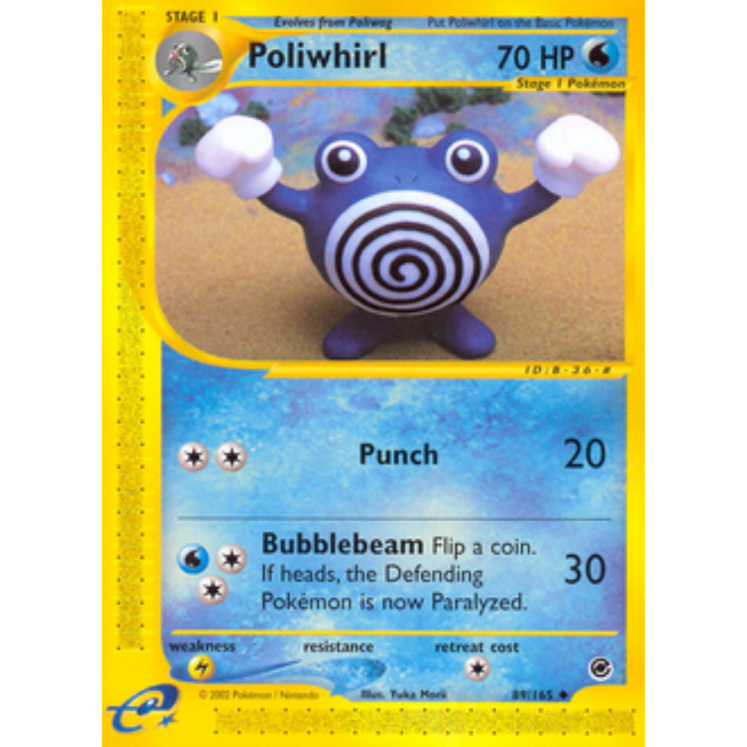Poliwhirl 089/165  Expedition - Uncommon