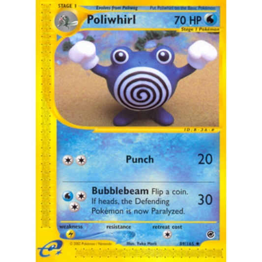 Poliwhirl 089/165  Expedition - Uncommon
