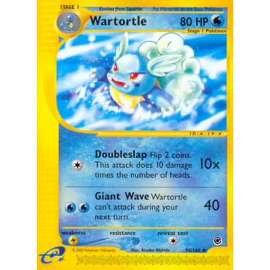 Wartortle 092  Expedition - Uncommon