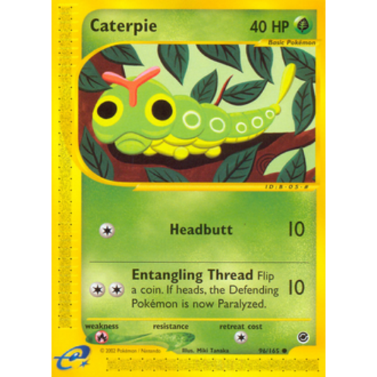 Caterpie 096  Expedition - Common