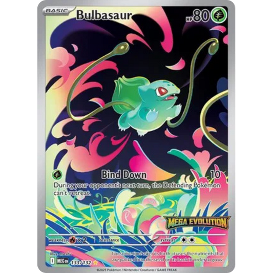 Bulbasaur 133/132  - Holofoil ME01 Mega Evolution - Illustration Rare