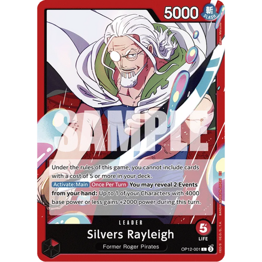 Silvers Rayleigh (OP12-001) - Legacy of the Master