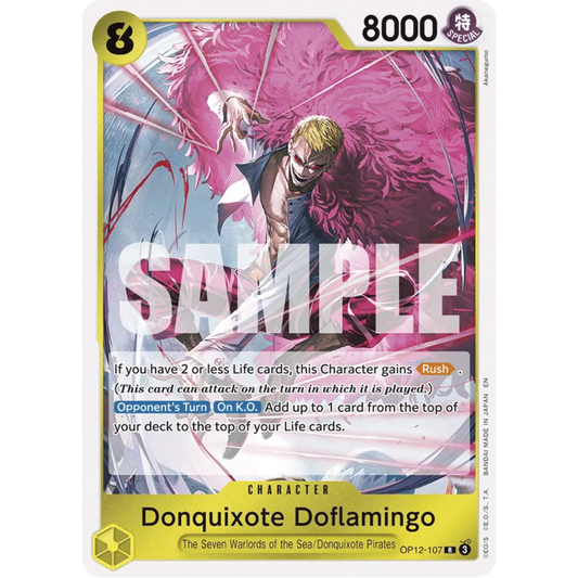 Donquixote Doflamingo (OP12-107) - Legacy of the Master Foil