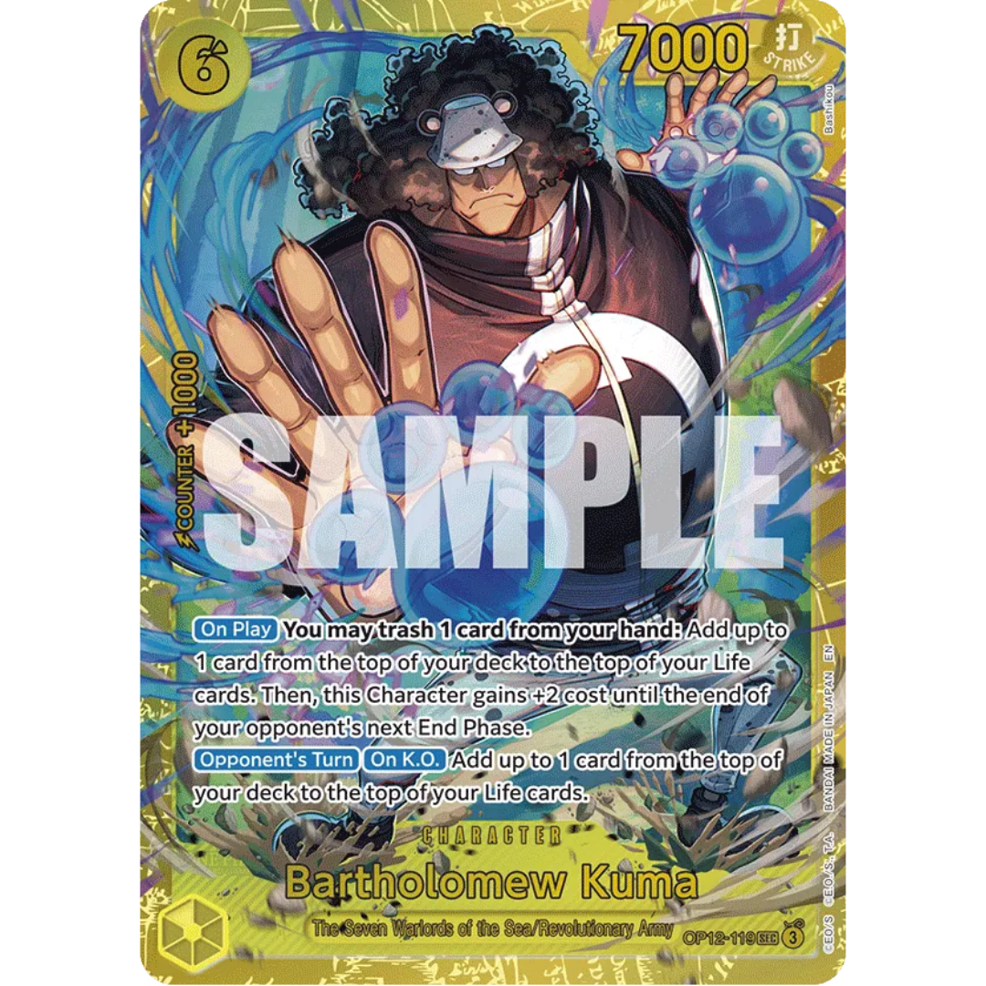 Bartholomew Kuma (OP12-119) - Legacy of the Master Foil