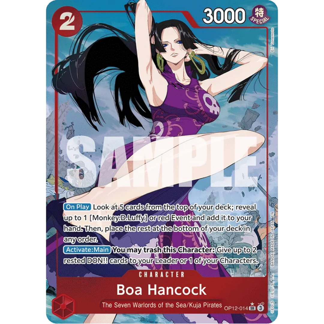 Boa Hancock (Alternate Art) (OP12-014) - Legacy of the Master Foil