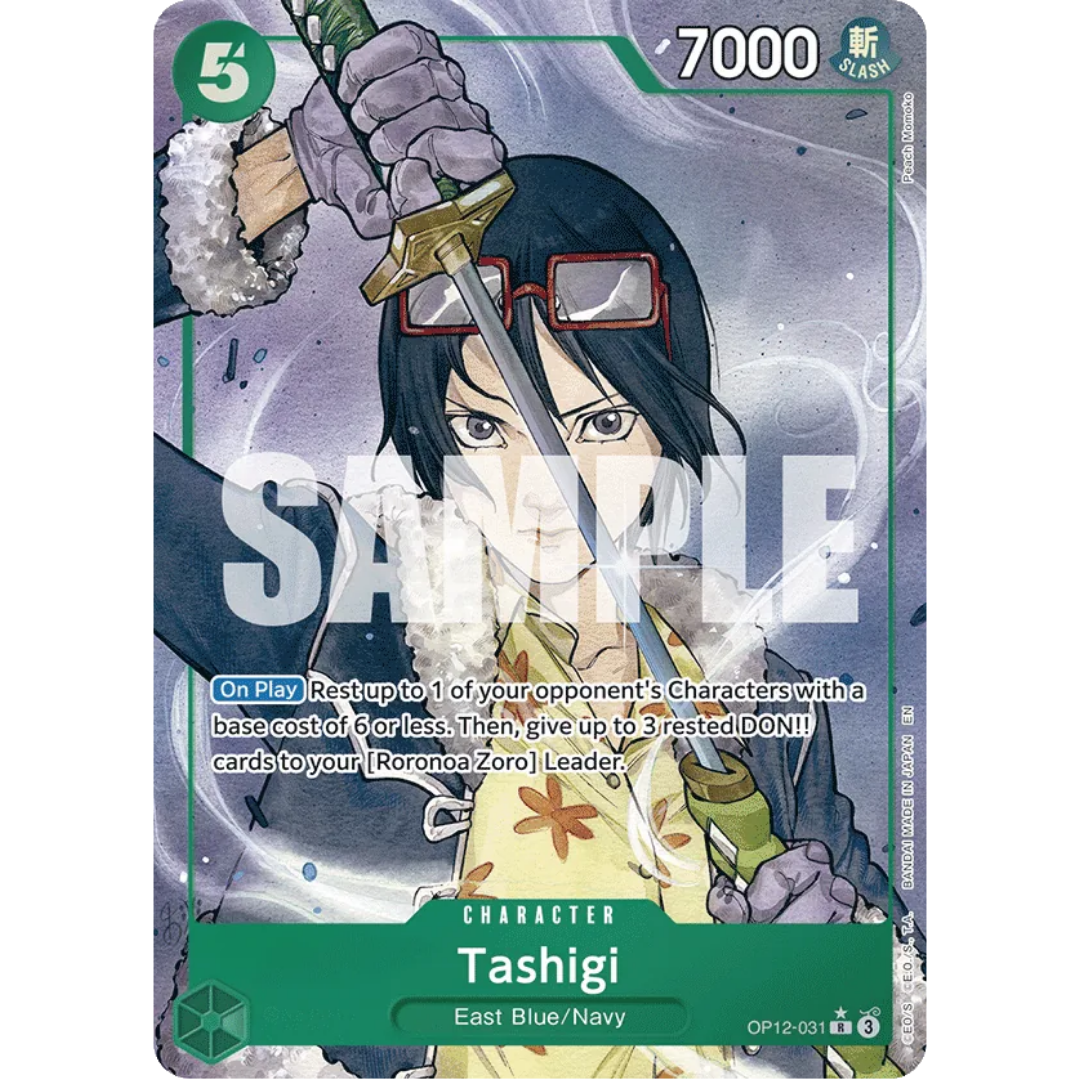 Tashigi (Alternate Art) (OP12-031) - Legacy of the Master Foil