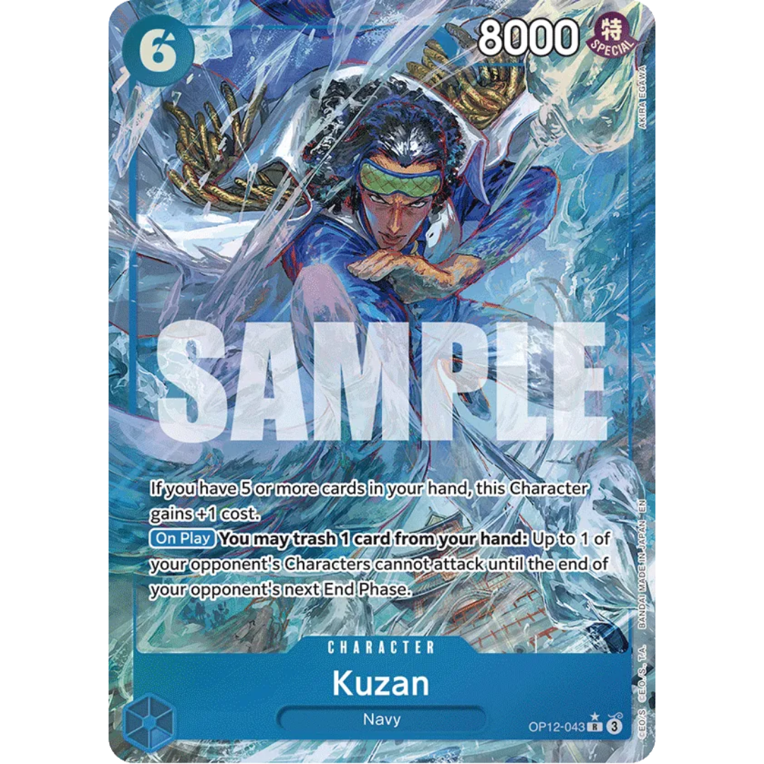 Kuzan (043) (Alternate Art) (OP12-043) - Legacy of the Master Foil