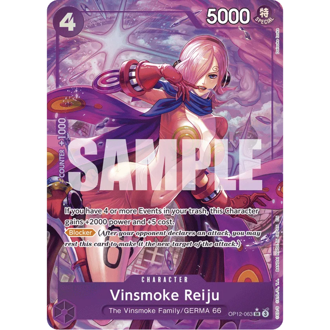 Vinsmoke Reiju (Alternate Art) (OP12-063) - Legacy of the Master Foil
