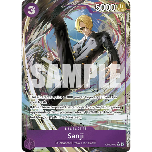 Sanji (070) (Alternate Art) (OP12-070) - Legacy of the Master Foil