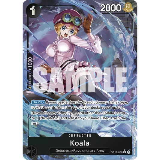 Koala (086) (Alternate Art) (OP12-086) - Legacy of the Master Foil