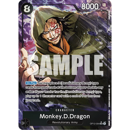 Monkey.D.Dragon (Alternate Art) (OP12-094) - Legacy of the Master Foil