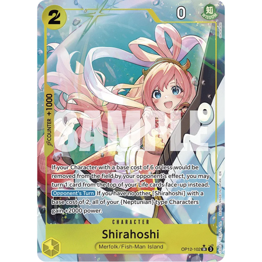 Shirahoshi (Alternate Art) (OP12-102) - Legacy of the Master Foil