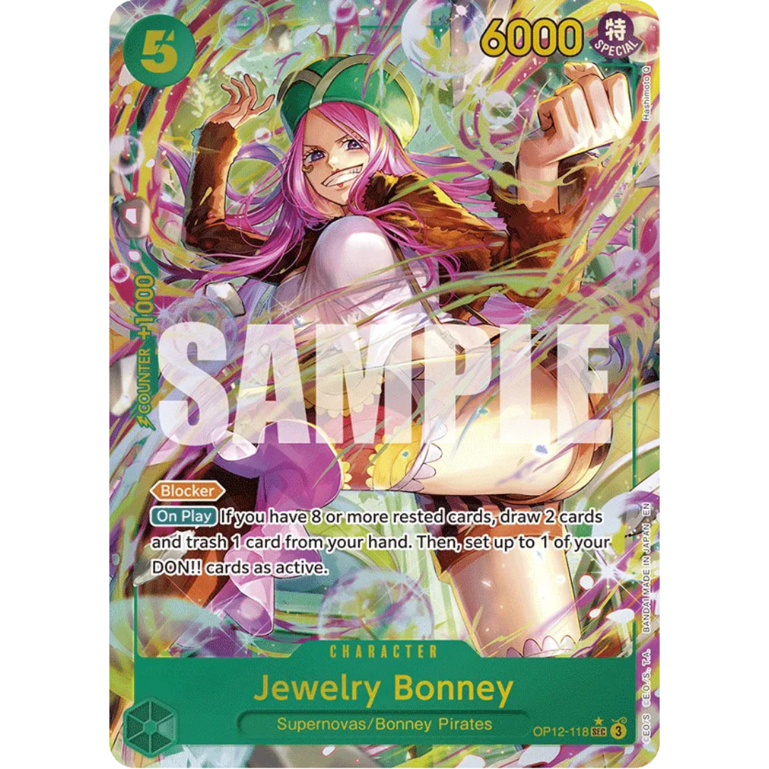 Jewelry Bonney (118) (Alternate Art) (OP12-118) - Legacy of the Master Foil
