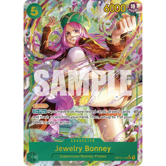 Jewelry Bonney (118) (Alternate Art) (OP12-118) - Legacy of the Master Foil
