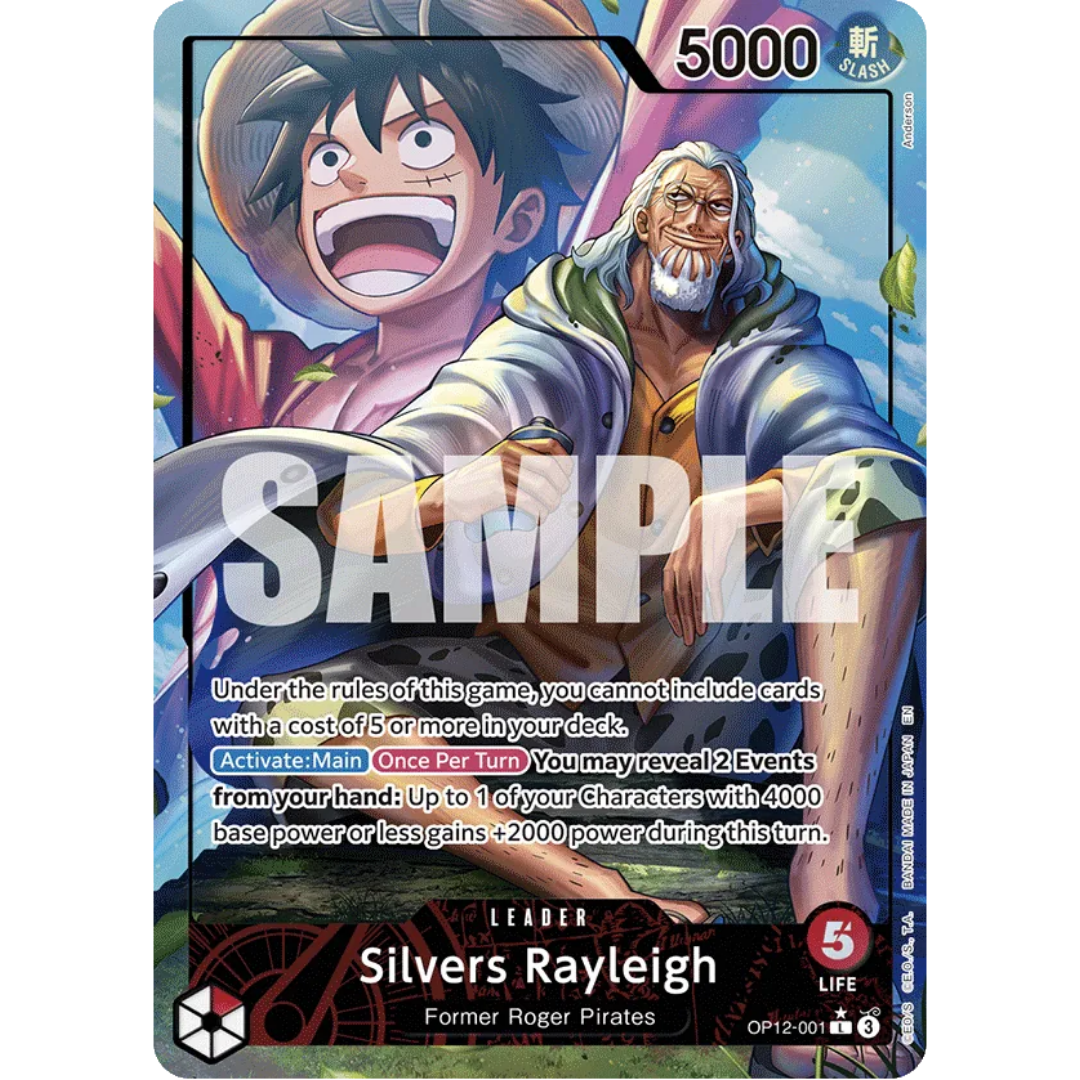 Silvers Rayleigh (Alternate Art) (OP12-001) - Legacy of the Master Foil