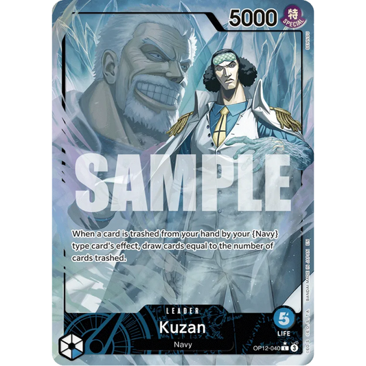 Kuzan (040) (Alternate Art) (OP12-040) - Legacy of the Master Foil