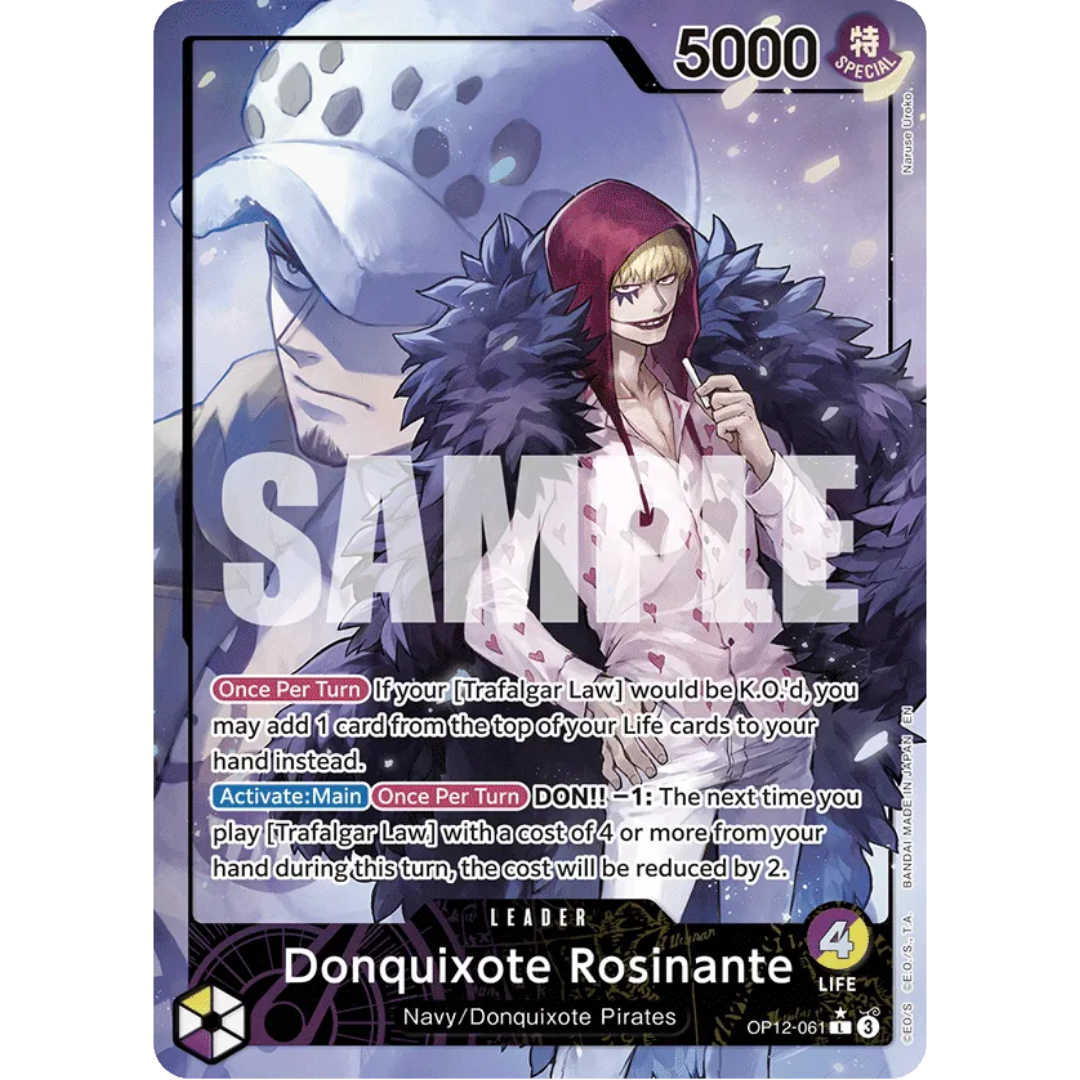 Donquixote Rosinante (061) (Alternate Art) (OP12-061) - Legacy of the Master Foil