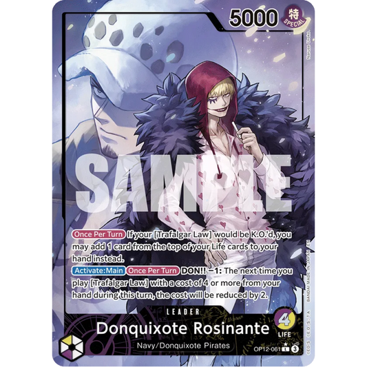 Donquixote Rosinante (061) (Alternate Art) (OP12-061) - Legacy of the Master Foil