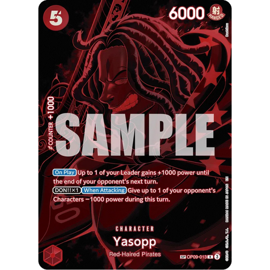 Yasopp (SP) (OP09-013) - Legacy of the Master Foil