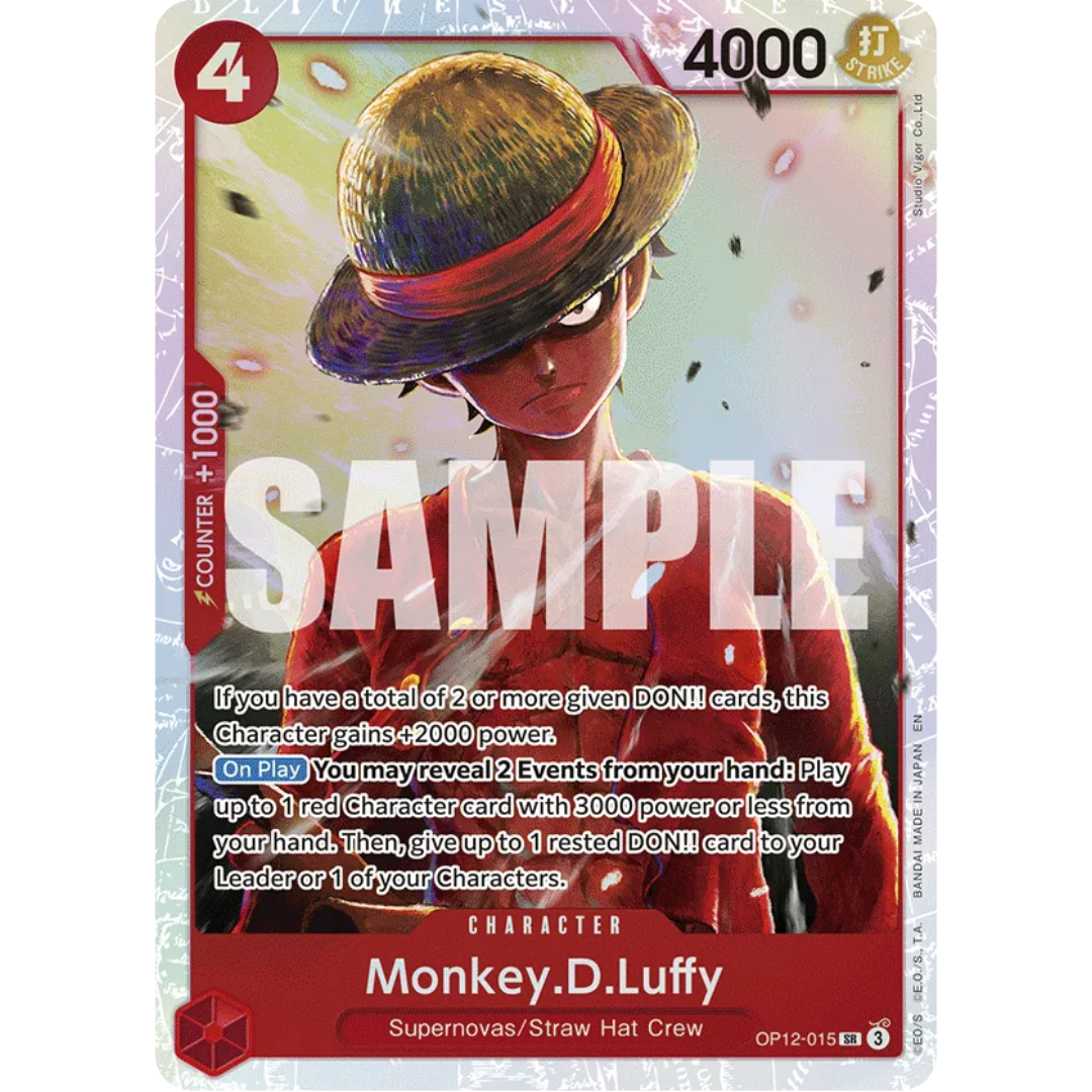 Monkey.D.Luffy (OP12-015) - Legacy of the Master Foil