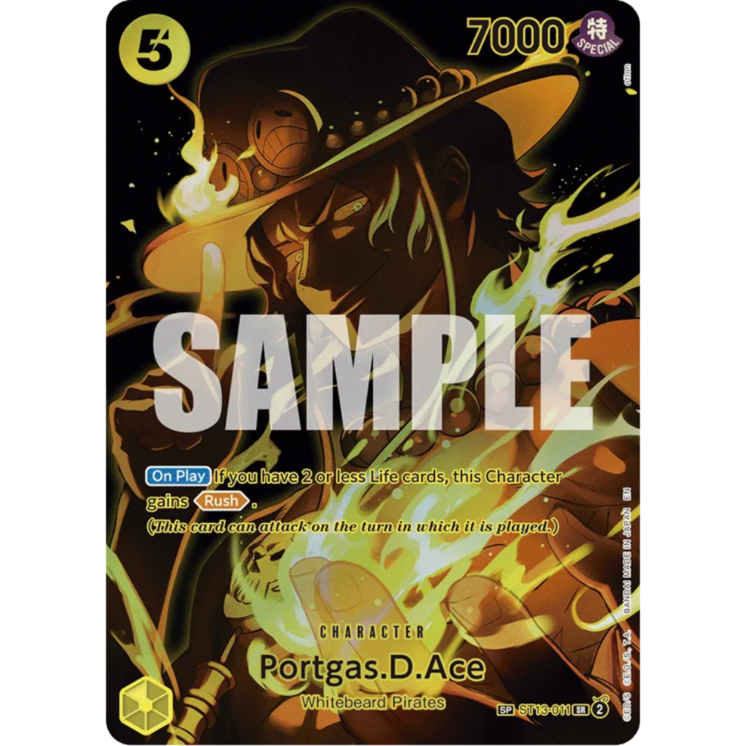 Portgas.D.Ace (SP) (ST13-011) - Legacy of the Master Foil