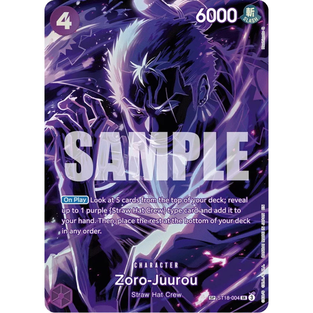 Zoro-Juurou (SP) (ST18-004) - Legacy of the Master Foil