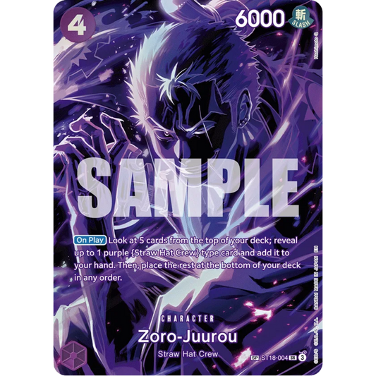Zoro-Juurou (SP) (ST18-004) - Legacy of the Master Foil