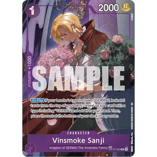 Vinsmoke Sanji (TR) (OP10-063) - Legacy of the Master Foil