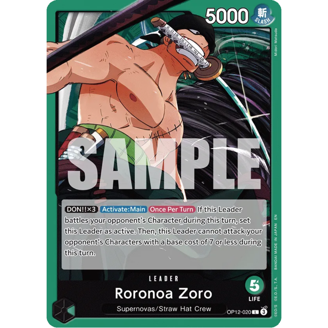 Roronoa Zoro (020) (OP12-020) - Legacy of the Master