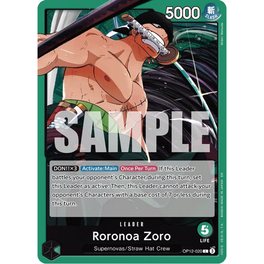Roronoa Zoro (020) (OP12-020) - Legacy of the Master