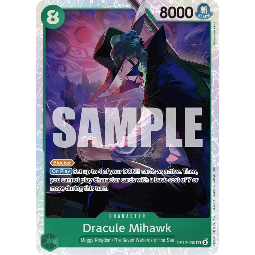 Dracule Mihawk (OP12-030) - Legacy of the Master Foil