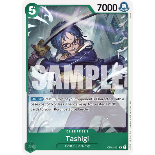 Tashigi (OP12-031) - Legacy of the Master Foil
