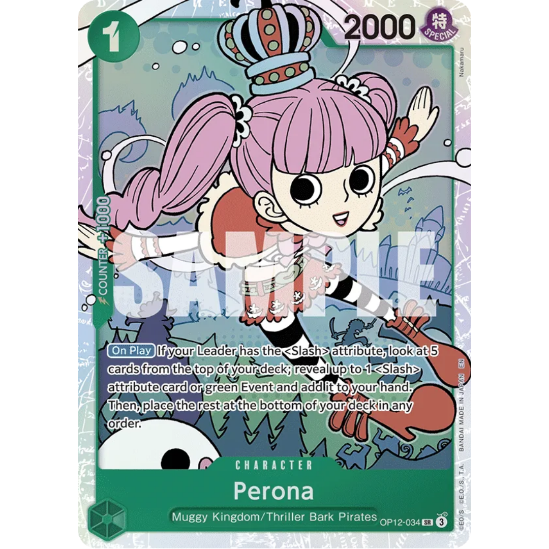 Perona (OP12-034) - Legacy of the Master Foil