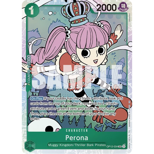 Perona (OP12-034) - Legacy of the Master Foil