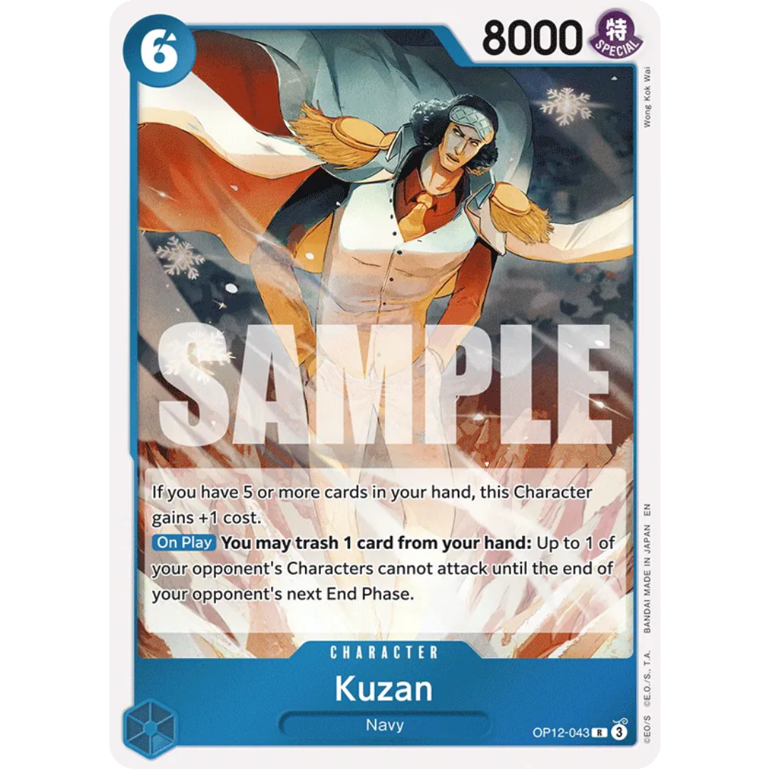 Kuzan (043) (OP12-043) - Legacy of the Master Foil