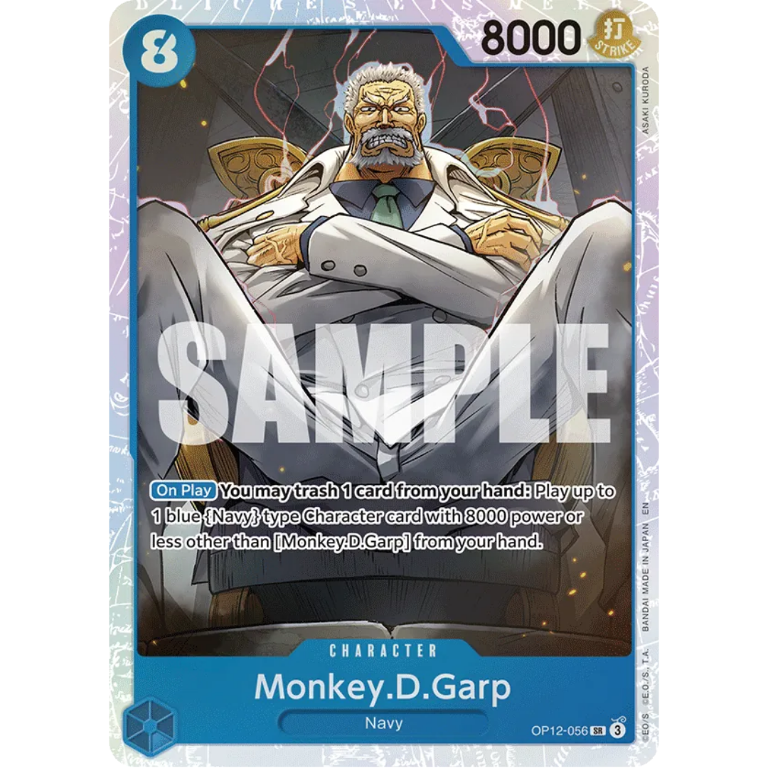 Monkey.D.Garp (OP12-056) - Legacy of the Master Foil