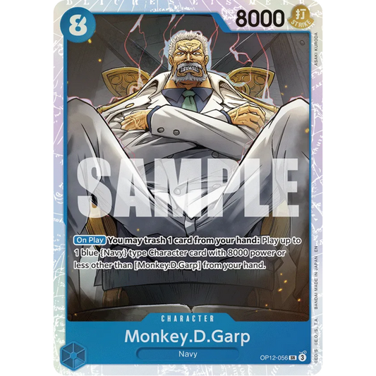 Monkey.D.Garp (OP12-056) - Legacy of the Master Foil