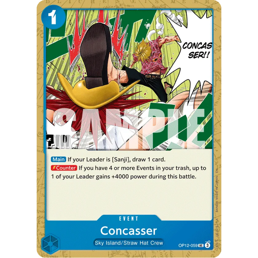 Concasser (OP12-059) - Legacy of the Master