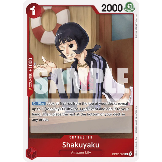 Shakuyaku (OP12-006) - Legacy of the Master Foil