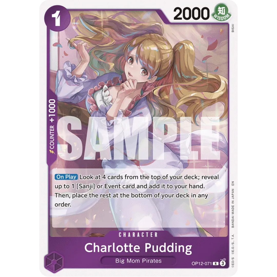 Charlotte Pudding (OP12-071) - Legacy of the Master Foil