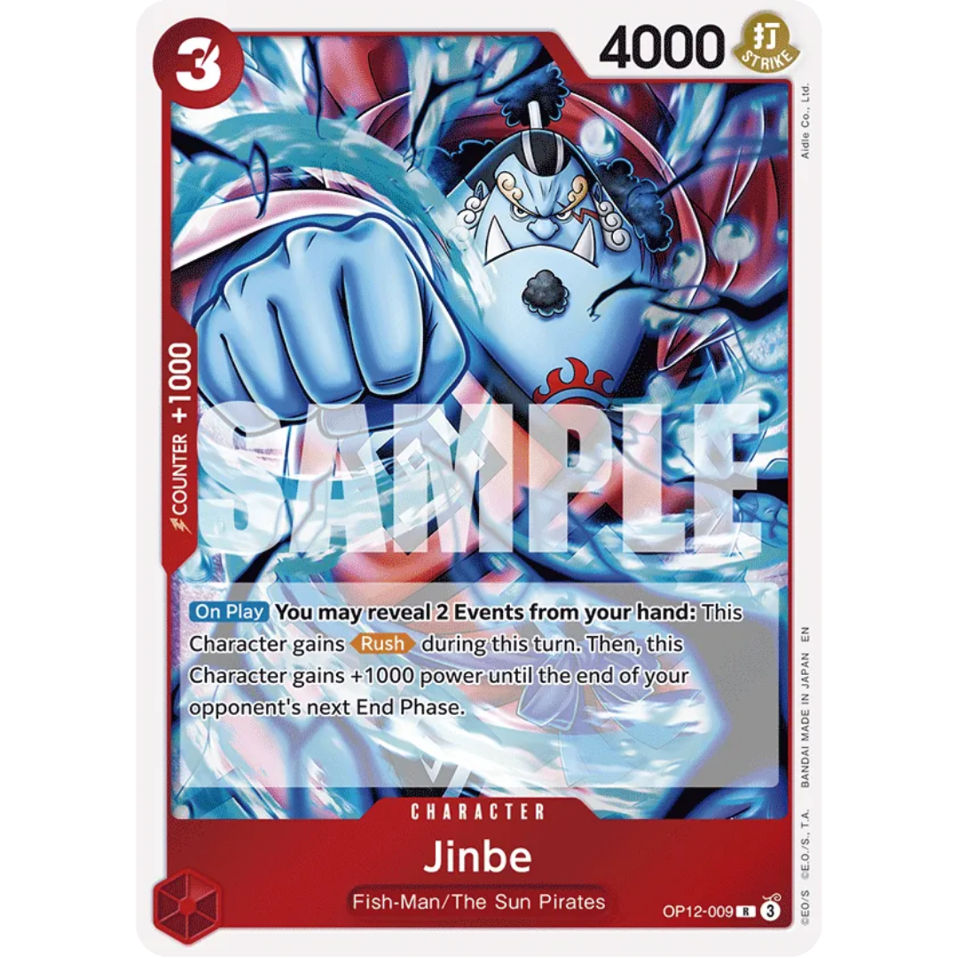 Jinbe (OP12-009) - Legacy of the Master Foil