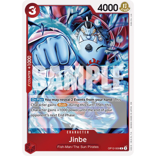 Jinbe (OP12-009) - Legacy of the Master Foil