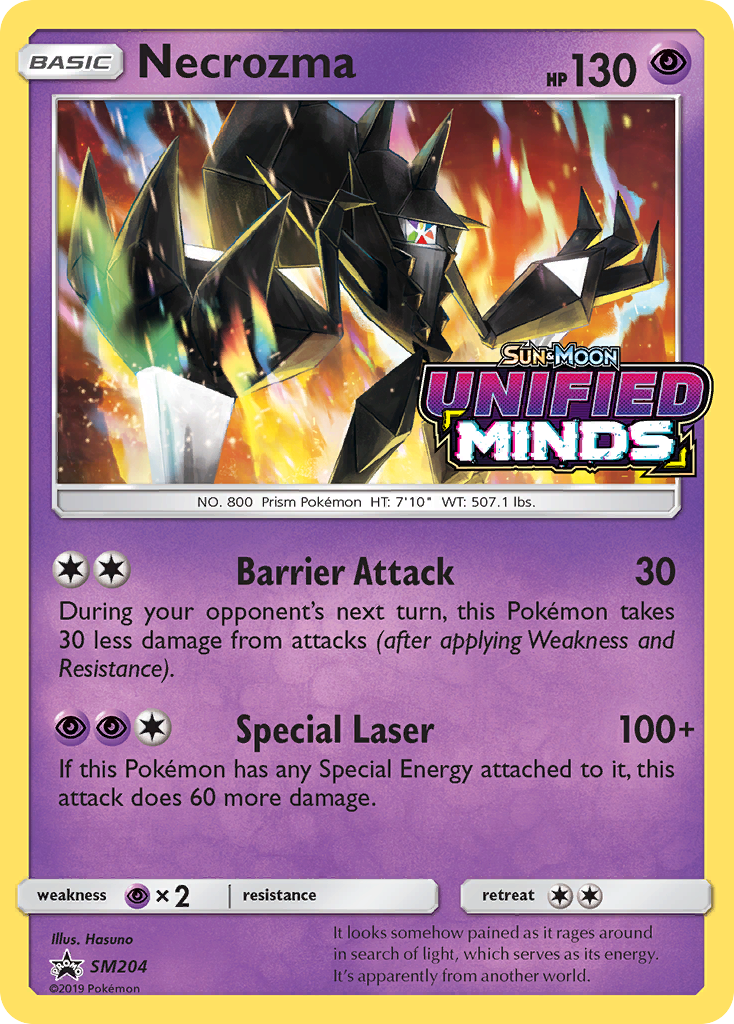 Necrozma - SM204 (Prerelease)  - Holofoil SM Promos - Promo